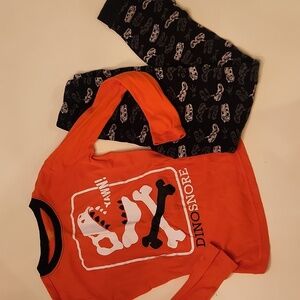 Crazy 8 Dinosaur Pajama Set Size 12
